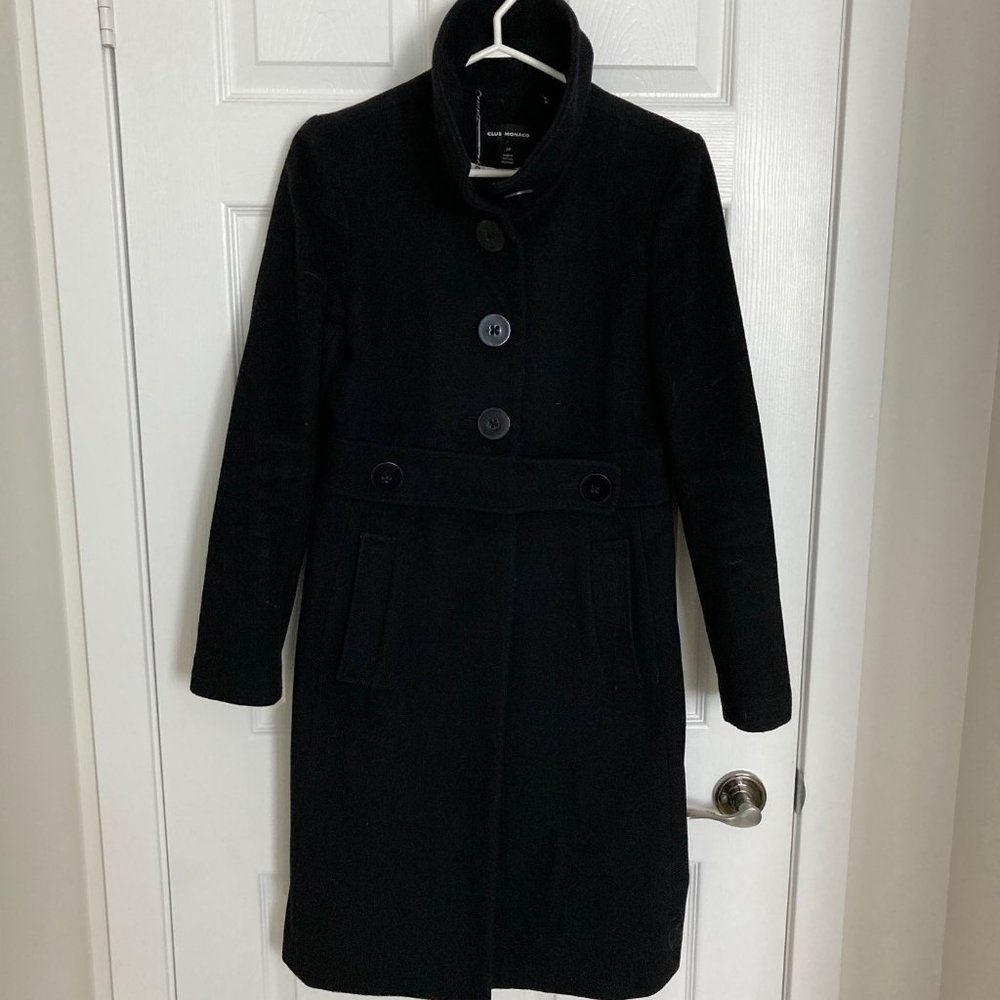 Club Monaco Wool Blend Coat